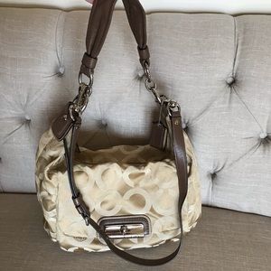 Authentic Coach Kristen Signature Hobo Bag